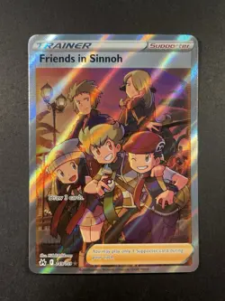 Friends in Sinnoh Pokemon Sword Shield Crown Zenith 149/159 Ultra Full Art NM HR - Image 1