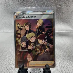 Friends in Sinnoh (Full Art) 149/159 Crown Zenith Holo Pokemon TCG NM - Image 1