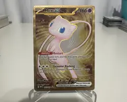 Mew ex NM Metal Promo Card 205/165 Ultra Premium Collection UPC Pokemon 151 NM - Image 1