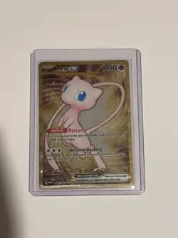 Mew EX NM Metal Promo Card 205/165 Ultra Premium Collection UPC Pokemon 151 NM - Image 1