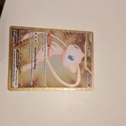 Pokemon TCG Mew EX 205/165 Gold Metal Card 151 Ultra Premium Collection Promo - Image 1