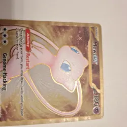 Pokemon TCG Mew EX 205/165 Gold Metal Card 151 Ultra Premium Collection Promo - Image 3