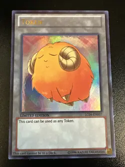 Token: Sheep (Yellow) - NM - LC04-EN007 - Ultra Rare - Limited - Yu-Gi-Oh! TCG - Image 1