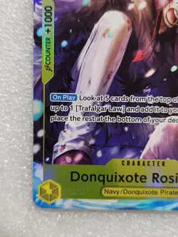 One Piece CCG Donquixote Rosinante TR Legacy of The Master OP12-108 Alt Art NM - Image 5
