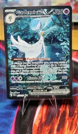 Pokemon TCG Gardevoir EX Special Illustration Paldean Fates Card 233/091. NM. - Image 1