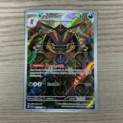 KINGAMBIT POKEMON CARD 220/198 SV01 SCARLET AND VIOLET BASE SET ILLUSTRATION - Image 1