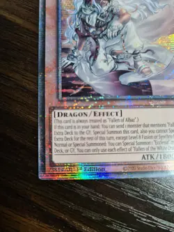 Yugioh BPRO-en024 Fallen Of The White Dragon Starlight Rare 1st edition - Image 4