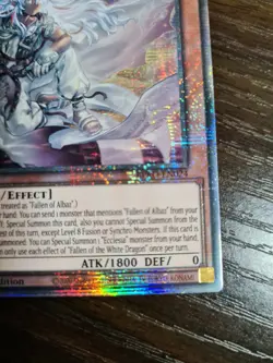 Yugioh BPRO-en024 Fallen Of The White Dragon Starlight Rare 1st edition - Image 5