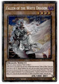 YUGIOH FALLEN OF THE WHITE DRAGON STARLIGHT RARE NM BPRO-EN024 - Image 1