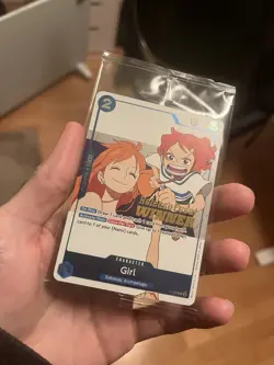 Op14 Pre Release Event Winner Girl P-096 One Piece Tcg English Sealed Card Game - Image 1