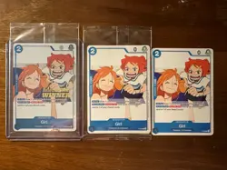 Op14 Pre Release Event Winner Girl P-096 One Piece Tcg English Sealed + 2 Base! - Image 1