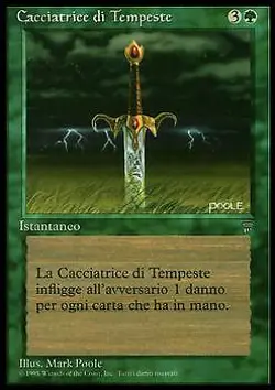 MTG magic cards 1x Storm Seeker Italian Legends Light Play, Italian - Image 1