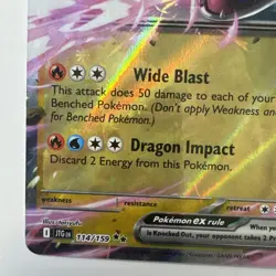 114/159 Salamence ex Double Rare Card Journey Together Pokemon TCG *New* - Image 5