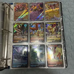Pokemon Card Binder Collection 50 Cards - Image 1
