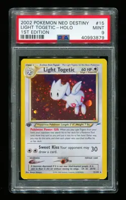 Light Togetic - 15/105 - Neo Destiny - 1st Edition Holo - PSA 9 - Pokemon Card - Image 5