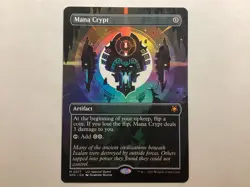 MTG Special Guests MANA CRYPT Borderless NM (3005) Graded Power - Image 1