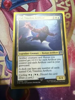 Cid, Timeless Artificer (0409) #409 (NM) Final Fantasy FIN Magic MTG - Image 1