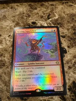 HEXING SQUELCHER Magic the Gathering MTG Lorwyn Eclipsed Foil - Image 1
