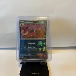 Pokemon TCG Masterball Krookodile 059/086 Sv: Black Bolt Holo Uncommon NM Eng - Image 3