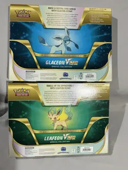 Pokemon Eeveelution VSTAR Special Collection Set Glaceon Leafeon - Sealed - Image 2
