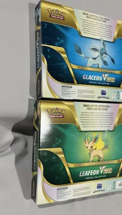 Pokemon Eeveelution VSTAR Special Collection Set Glaceon Leafeon - Sealed - Image 3