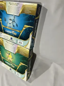 Pokemon Eeveelution VSTAR Special Collection Set Glaceon Leafeon - Sealed - Image 4