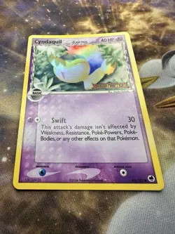 Cyndaquil 45/101 EX Dragon Frontiers Reverse Holo Stamped Pokemon TCG Card NM 🔥 - Image 3