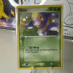 Ekans 55/109 EX Team Rocket Returns Reverse Holo Stamped Pokemon TCG Card - Image 1