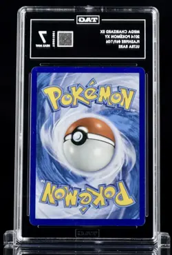 2014 Pokemon Mega M Charizard EX 69/106 XY Flashfire Ultra Rare Near mint PSA 7 - Image 2