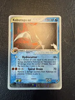 Pokemon TCG Kabutops EX Sandstorm Holo Card Near Mint + Condition - Image 1
