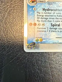 Pokemon TCG Kabutops EX Sandstorm Holo Card Near Mint + Condition - Image 4