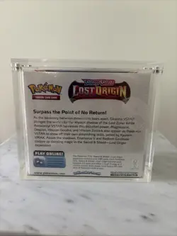 Pokemon Sword & Shield Lost Origin Booster Box Factory Sealed & Acrylic Case - Image 3