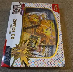 Pokemon TCG Scarlet & Violet 151 Zapdos EX Collection Box Sealed NEW - Image 3