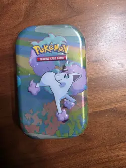 Pokemon Collectors Galar Pals Mini Tin Galarian Ponyta Brand New Sealed 820650807077 - Image 1