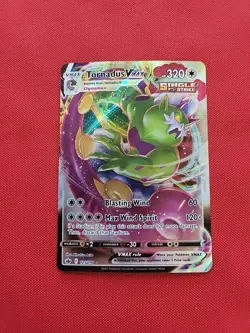 Pokemon: Tornadus VMAX #125/198 Chilling Reign Holo Ultra Rare 2021 - NM+ - E69 - Image 1