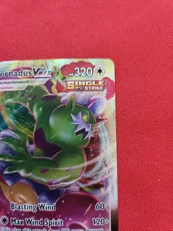 Pokemon: Tornadus VMAX #125/198 Chilling Reign Holo Ultra Rare 2021 - NM+ - E69 - Image 5