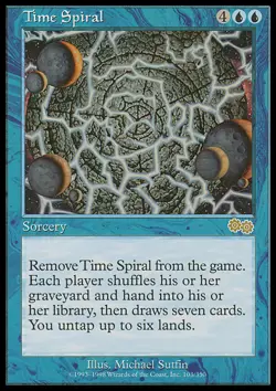 MTG Magic the Gathering Time Spiral (103/356) Urza's Saga LP - Image 1