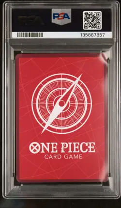 2025 ONE PIECE PROMOS DODGERS X ONE PIECE NIGHT #010 MONKEY D. LUFFY PSA 10 - Image 2