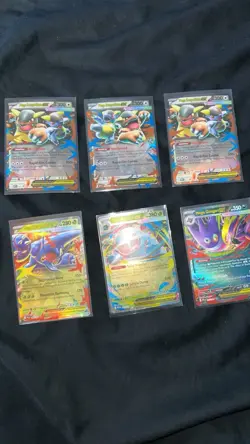 Lot of 6 Ex Cards From The Mega Evolutions Pokemon TCG - Image 1