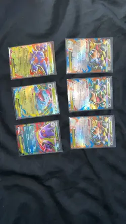 Lot of 6 Ex Cards From The Mega Evolutions Pokemon TCG - Image 2
