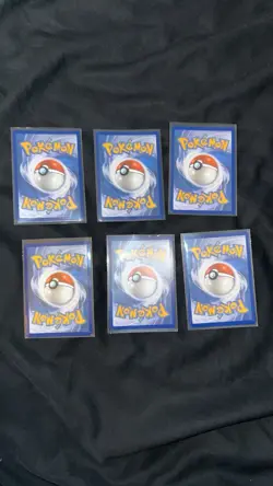 Lot of 6 Ex Cards From The Mega Evolutions Pokemon TCG - Image 3