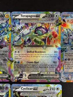 Scarlet & Violet Stellar Crown EX LOT of 6 Cards English Pokemon TCG Near Mint - Image 3