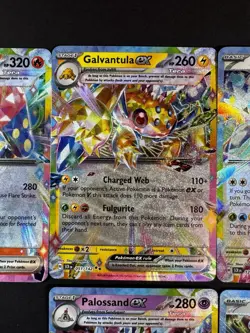 Scarlet & Violet Stellar Crown EX LOT of 6 Cards English Pokemon TCG Near Mint - Image 4