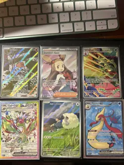 Pokemon TCG Card Lot of 6 Cards Illustration Rare EX V Lot IR - Image 1