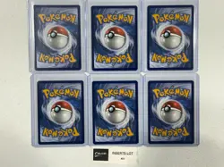 LOT OF 6 POKEMON CARDS DESTINED RIVALS REGIROCK HO-OH CROBAT PERSIAN GARCHOMP EX - Image 2
