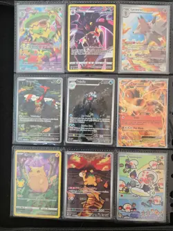 Pokemon cards 5 Pokemon cards from the binder! - Image 2