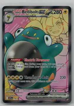 Iono's Bellibolt ex - Promo SV: Scarlet & Violet Promo Cards 194 NM - Image 1