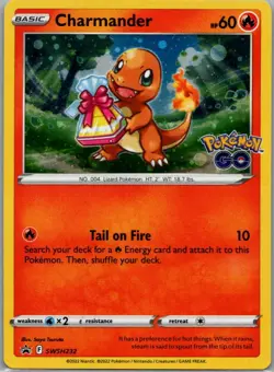 Charmander Promo SWSH: Sword & Shield Promo Cards SWSH232 NM - Image 1