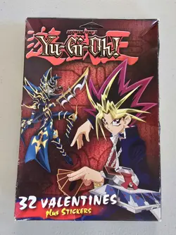 Yugioh Valentines Day Cards 1996 Memorabilia Vintage Collectible NEW (Tear) - Image 1