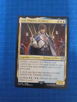 Cid Timeless Artificer #418 Magic the Gathering Card Final Fantasy MTG - Image 1